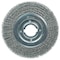 Weiler 10" Medium Face Crimped Wire Wheel .020" Steel Fill 2" Arbor Hole 6170 - alternate 1